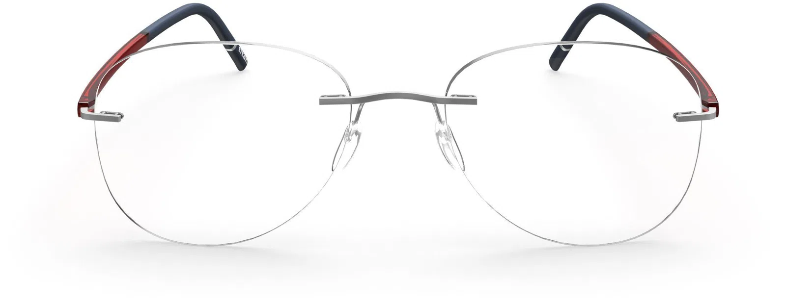 Silhouette The Wave Color Groove Demo Rimless 5567 Eyeglasses - view 12